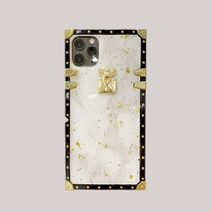 Чехол для iPhone с мраморным рисунком Shein