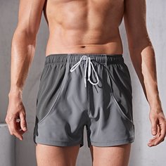 Спортивный Мужские спортивные шорты Shein
