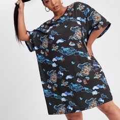 Платье размера плюс с принтом Shein