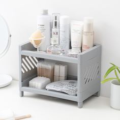 1шт двухслойный стеллаж для хранени Shein