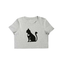 Животный Повседневный Футболки Shein