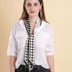 Небольшие точки Повседневный Шарфы Shein