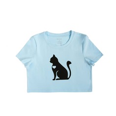 Животный Повседневный Футболки Shein