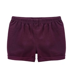 Однотонные шорты для девочек Shein