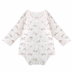 Боди с мультипликационным принтом для девочек Shein
