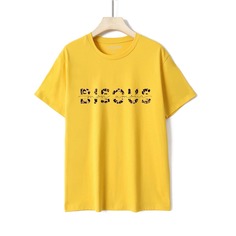 буква Повседневный Футболки Shein