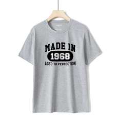 Лозунг Повседневный Футболки Shein