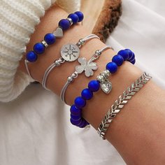 5шт Браслет с сердечком Shein