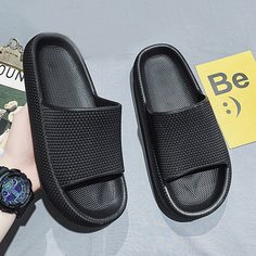 Одноцветный Модный Тапочки и вьетнамки Shein