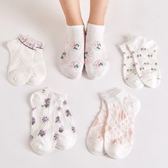 цветочный Носки Shein