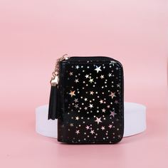 Маленький кошелек с бахромой и узором звезды Shein