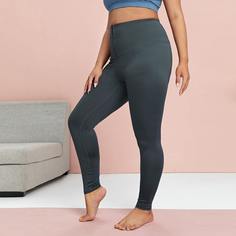 Спортивные леггинсы размера плюс на крючках Shein