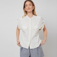 Прямая рубашка Shein