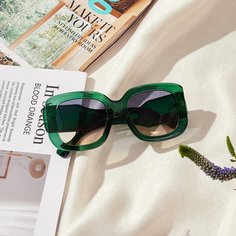 Солнцезащитные очки в акриловой оправе Shein