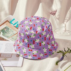 Шляпа-ведро с цветочным принтом Shein