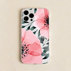Чехол для телефона с цветочным узором Shein