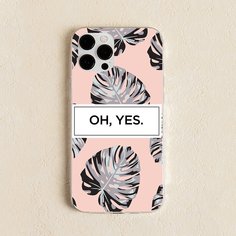 Чехол для телефона с лиственным рисунком Shein