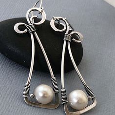 Серьги-подвески из искусственного жемчуга Shein