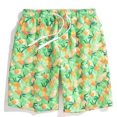 на кулиске Фрукты и овощи Отпуск Мужские шорты Shein