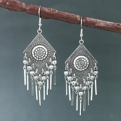 Винтажные геометрические серьги Shein