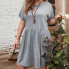 Платье размера плюс Shein