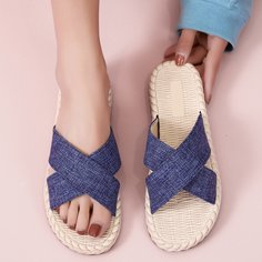 Одноцветный Отпуск Тапочки и вьетнамки Shein