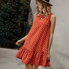 Платье в горошек Shein