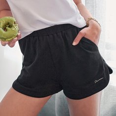 Карман буква Повседневный Шорты Shein