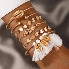Бохо Браслеты Shein