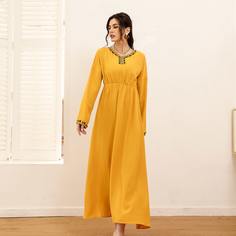 с бахромой Скромный Платье Shein