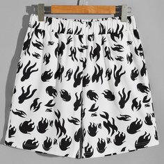 Принт Повседневный Мужские шорты Shein
