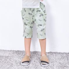 Карман Принт Повседневный Шорты для мальчиков Shein