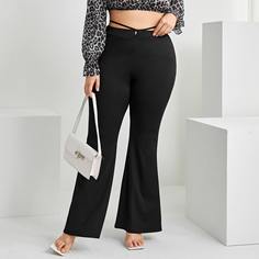 Брюки размера плюс с узлом сзади Shein