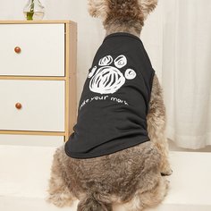 Лозунг Майки для домашних животных Shein