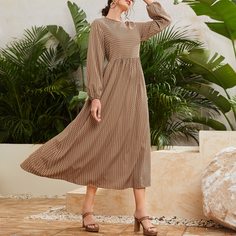 Платье с принтом Shein