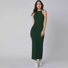 Однотонное платье Shein