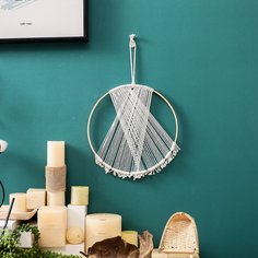 Украшение на стене Тканые настенные светильники Shein