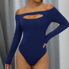 Боди с открытыми плечами Shein