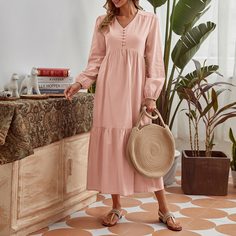 Платье с карманом Shein
