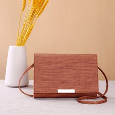 Сумка через плечо с металлическим декором Shein