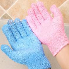 1шт отшелушивающие перчатки случайного цвета Shein