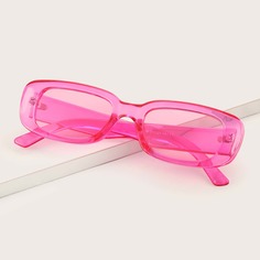 Солнечные очки в прозрачной оправе Shein