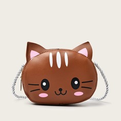 Сумка через плечо в форме кошки для девочек Shein