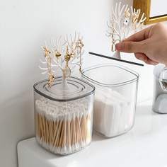 1шт многофункциональная коробка для хранения ватных тампонов Shein