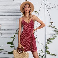 Сердечко Бохо Платье Shein