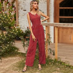 В горошек Бохо Комбинезоны Shein