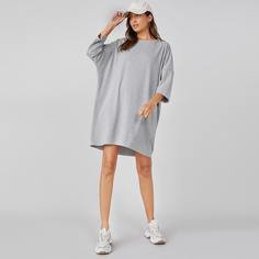 Однотонное платье Shein