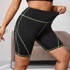 Споритивные шорты размера плюс Shein