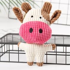 Звуковая игрушка для домашних животных в форме коровы Shein