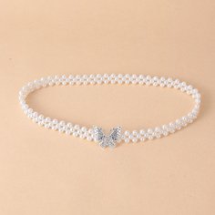 Ремень из искусственных жемчугов Shein